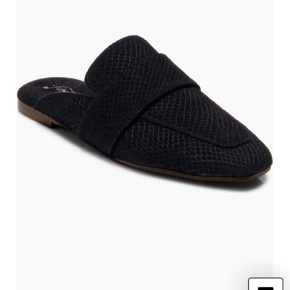 Free People At Ease 2.0 Loafer Mule Women’s Size 9 in Black